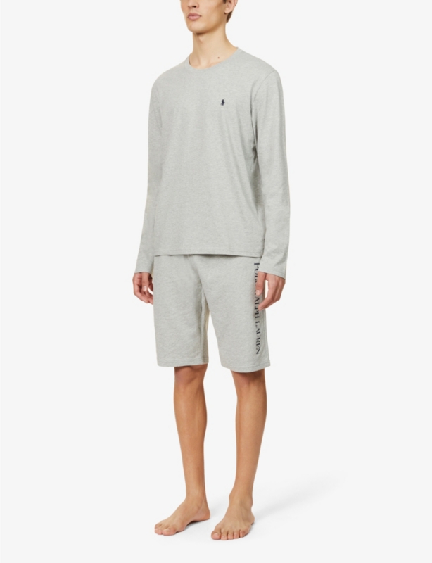 Logo-embroidered relaxed-fit cotton-jersey T-shirt