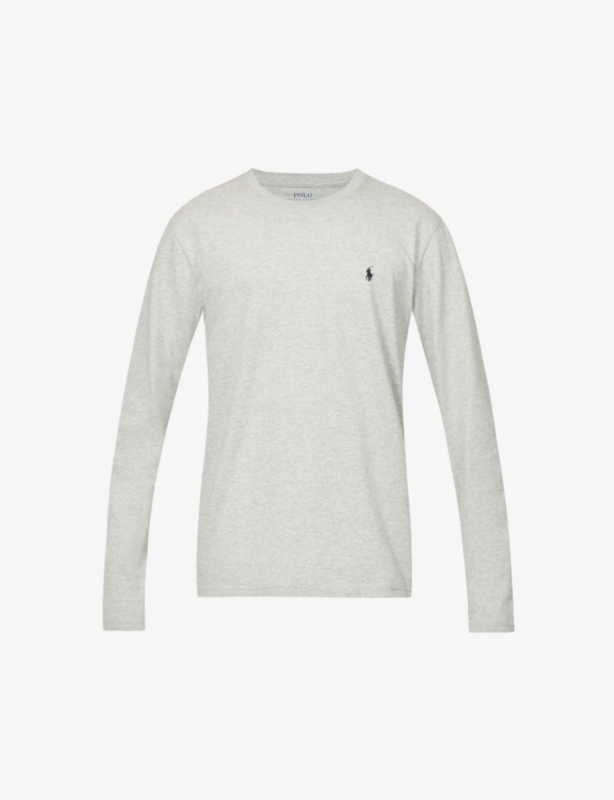 Logo-embroidered relaxed-fit cotton-jersey T-shirt