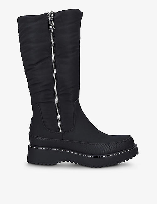 CARVELA COMFORT: Rain chunky-soled waterproof knee-high boots