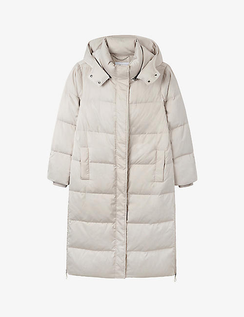 THE WHITE COMPANY: Quilted padded shell coat