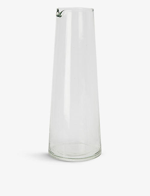 THE WHITE COMPANY: Moreton glass carafe 30cm