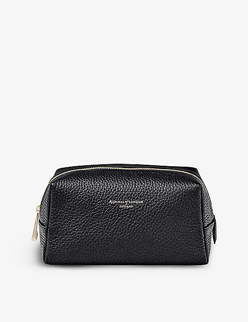 ASPINAL OF LONDON: London medium grained-leather case
