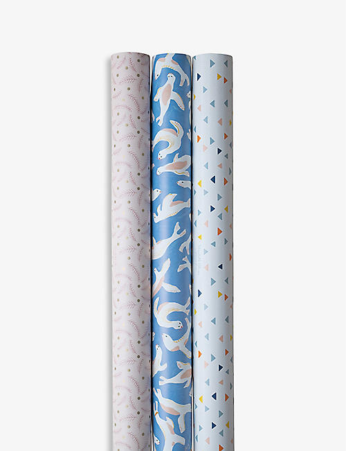 IMPRESSION ORIGINALE: Nap Time wrapping paper pack of three