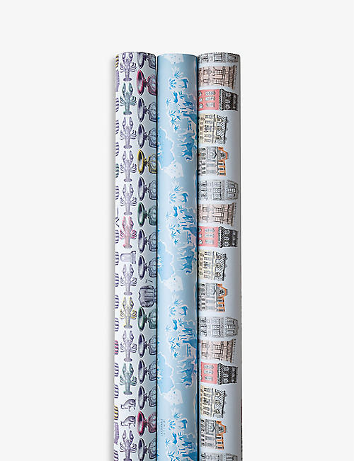 IMPRESSION ORIGINALE: Bygone Beauties wrapping paper pack of three
