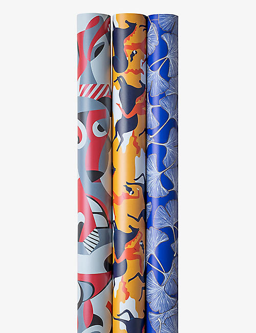 IMPRESSION ORIGINALE: The Beat Of The City wrapping paper set of three