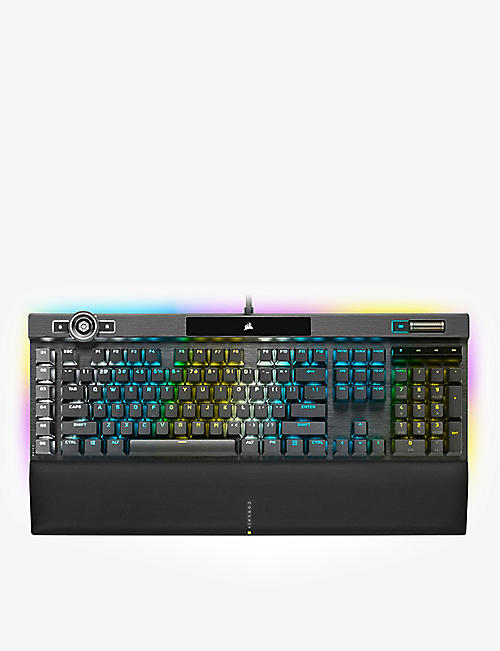 CORSAIR：K100 RGB 光学机械游戏键盘
