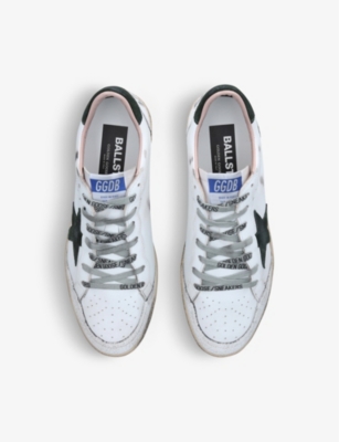 Mens Ballstar low-top leather trainers