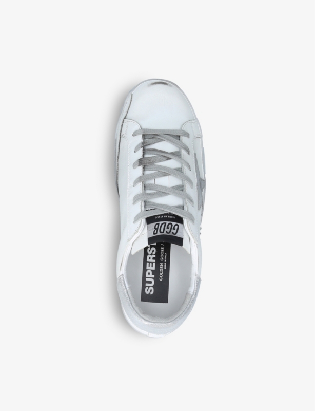 Women’s Superstar 80185 leather low-top trainers