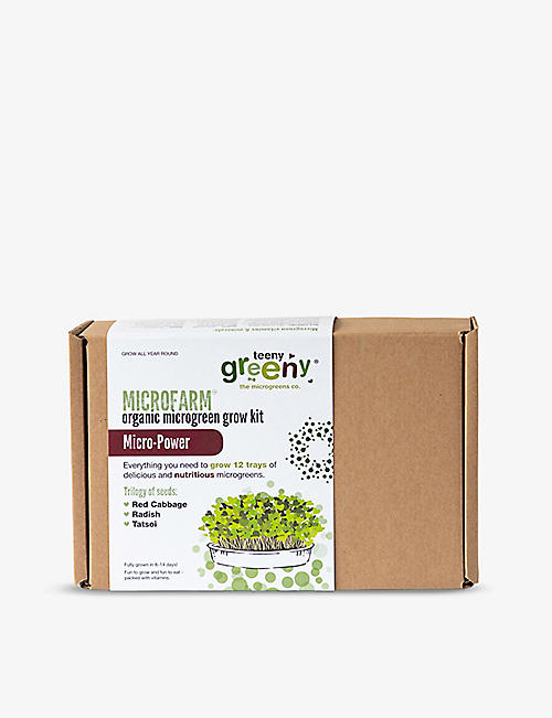 TEENY GREENY: Microfarm™ Trilogy Micro-Vitality greens growing kit