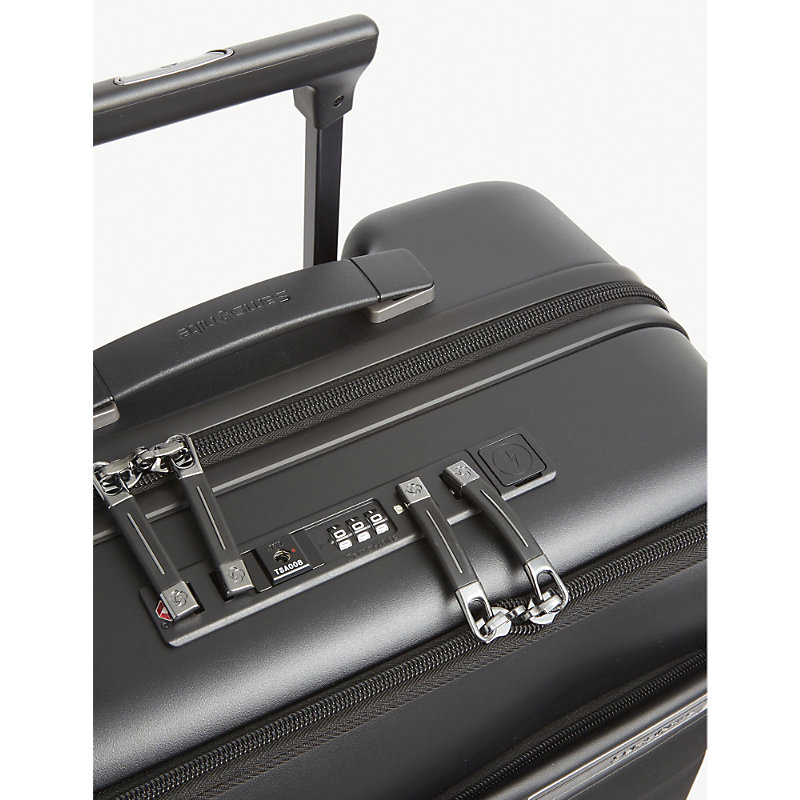 Shop Samsonite Black Neopod Spinner Hard Case 4 Wheel Recycled-polypropylene Expandable Cabin Suitcase 55