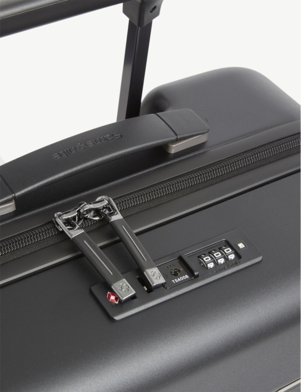 Neopod Spinner hard case 4 wheel plastic expandable cabin suitcase 55cm