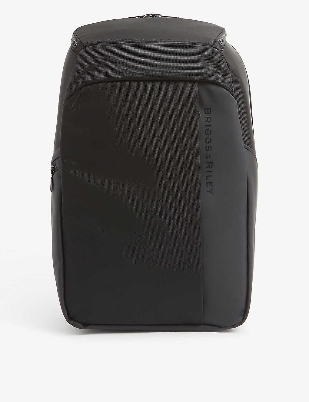 Briggs & Riley Zdx Cargo Coated Woven Backpack In Black