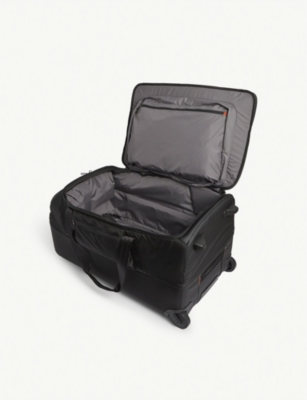 Shop Briggs & Riley Zdx Nylon Suitcase 68.6cm In Black