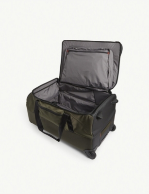 Shop Briggs & Riley Hunter Green Zdx Nylon Suitcase