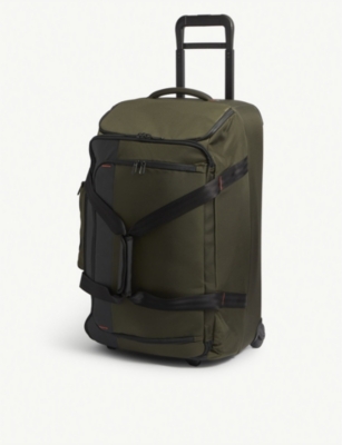 Shop Briggs & Riley Hunter Green Zdx Nylon Suitcase