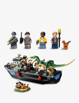 lego jurassic boat