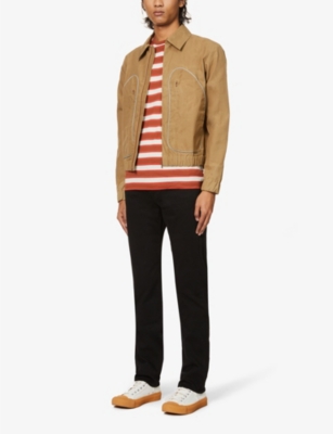 7 FOR ALL MANKIND: Standard Luxe Performance slim-fit straight-leg stretch-denim jeans