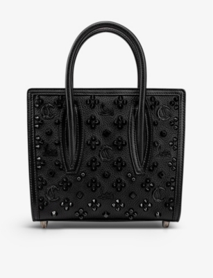 CHRISTIAN LOUBOUTIN: Paloma S mini leather tote bag