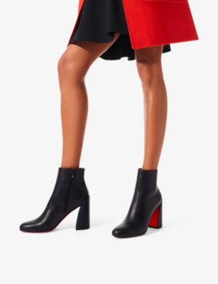 CHRISTIAN LOUBOUTIN Turela 85 calf black