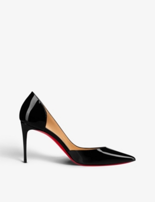 Christian Louboutin Womens Black Iriza 85 Patent Black 2