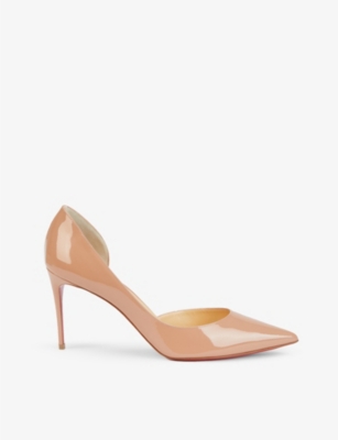 Christian Louboutin Iriza 85 Patent Nude In Nude (lingerie)