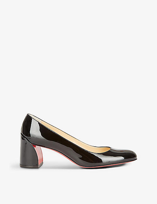 CHRISTIAN LOUBOUTIN: Miss Sab 55 leather courts