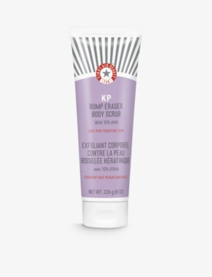 First Aid Beauty Kp Bump Eraser Body Scrub With 10% Aha – Body Exfoliant For Keratosis Pilaris, 8.0 Oz.