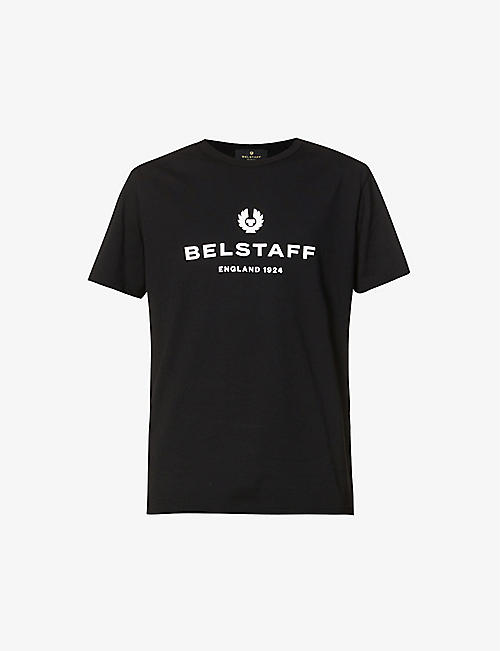 BELSTAFF: 1924 Heritage logo-print cotton-jersey T-shirt