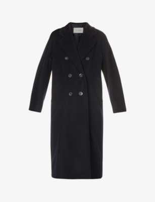 MAX MARA: Madame double-breasted wool and cashmere-blend coat