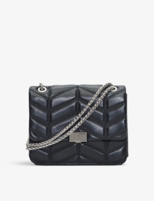 CLAUDIE PIERLOT Angela quilted leather shoulder bag Selfridges