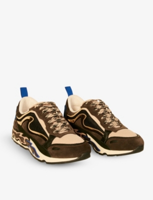 sandro gold trainers