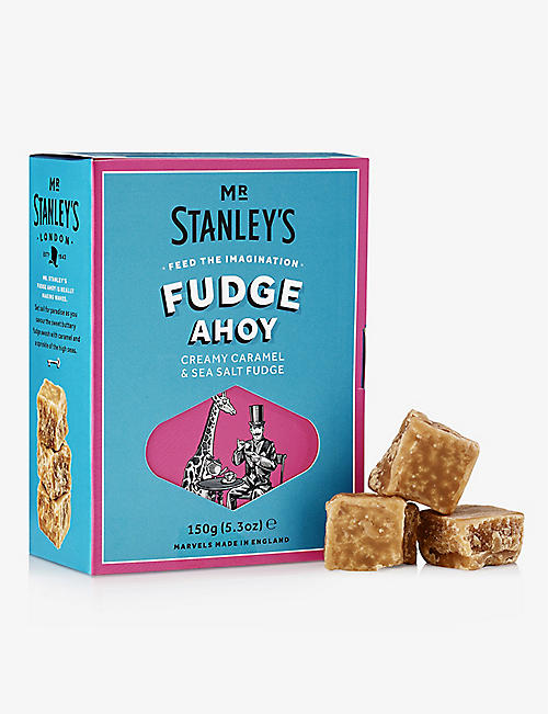 MR STANLEY'S: Fudge Ahoy caramel and sea salt fudge 150g