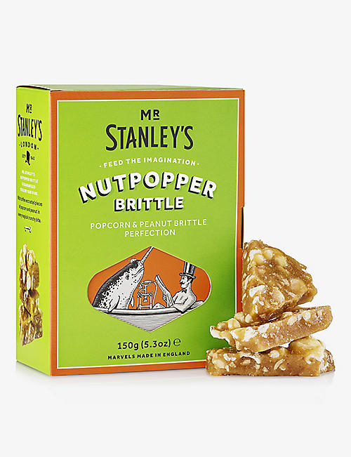 MR STANLEY'S: Nutpopper peanut and popcorn brittle 150g