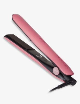 GHD gold Rose Pink limited edition hair straightener