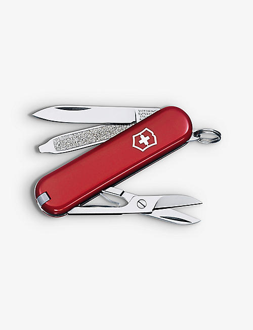 VICTORINOX: Classic aluminium and plastic small pocketknife 5.8cm