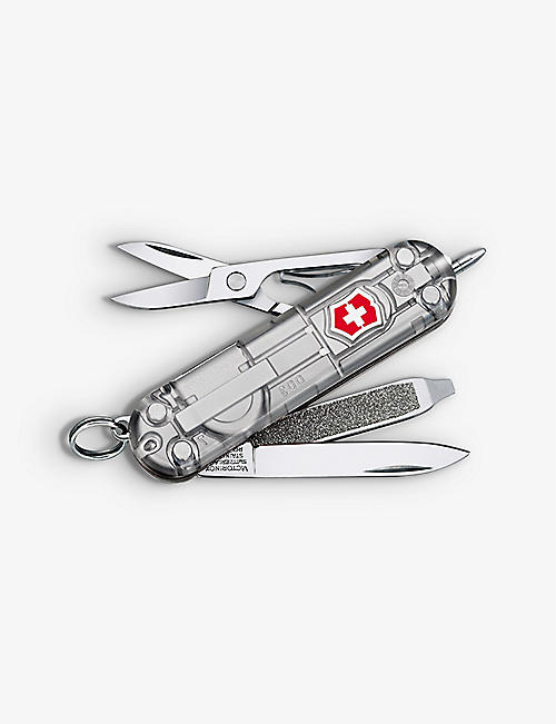 VICTORINOX: Signature aluminium and plastic small pocketknife 5.8cm