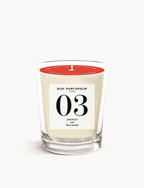 BON PARFUMEUR: 03 Les Minutes Personelles scented candle 180g