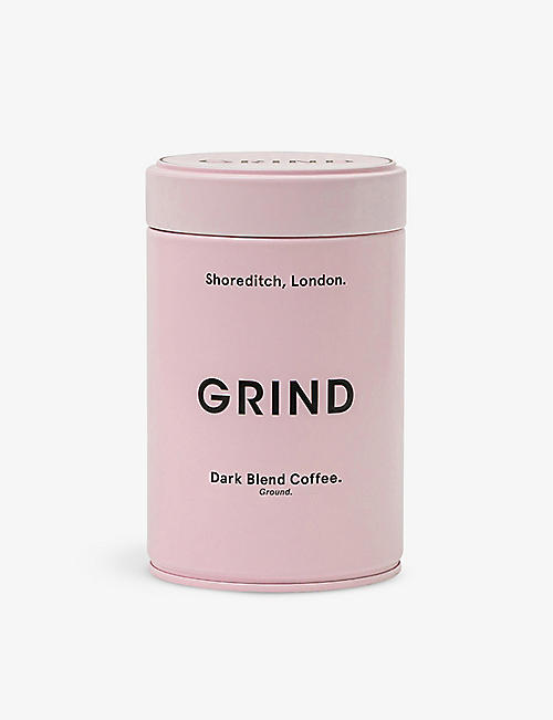 GRIND: Black blend whole coffee beans 227g