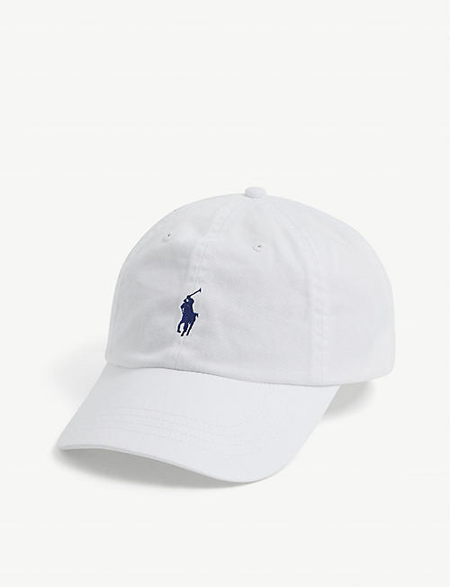 POLO RALPH LAUREN: Pony logo-embroidered cotton cap