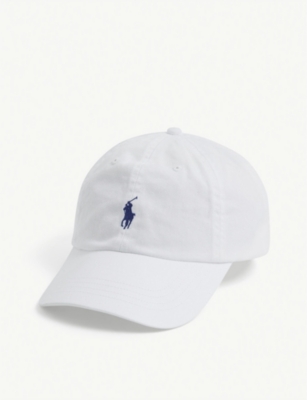 POLO RALPH LAUREN - Pony logo-embroidered cotton chino ball cap |  