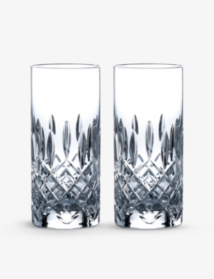 Royal Doulton Highclere Crystal Highball Glasses Set Of Two