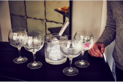 Waterford Gin Journey Aran Balloon Crystal Glasses Set Of Two