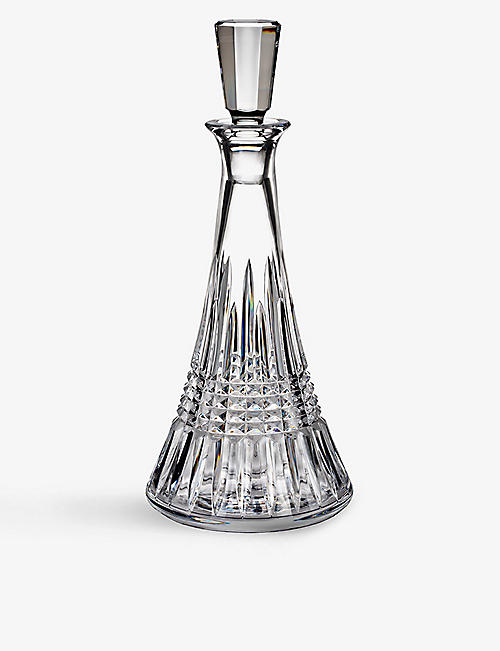 WATERFORD: Lismore cut crystal decanter 750ml