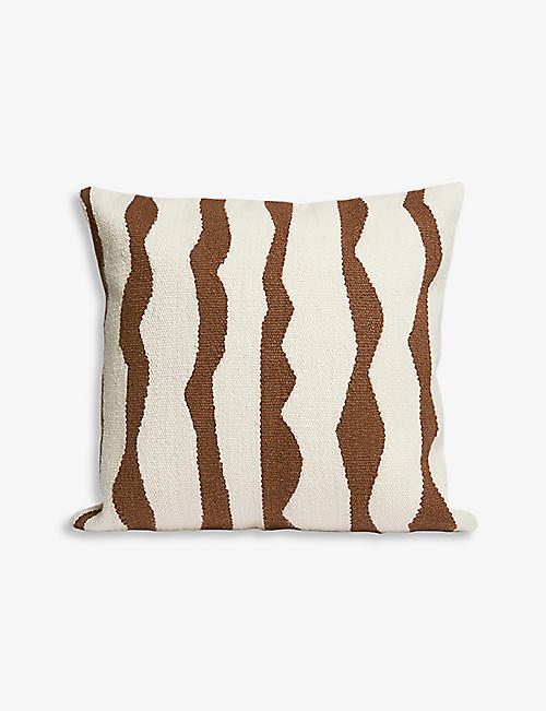 MORROW SOFT GOODS: Paso wool and cotton-blend throw pillow 50x50cm