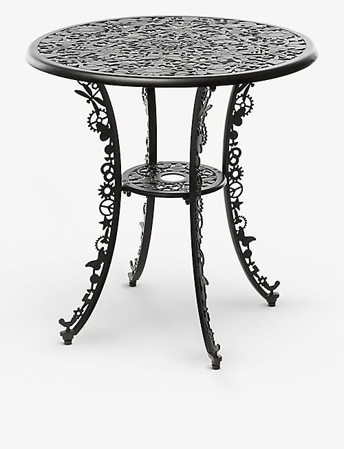 SELETTI: Industry cast-aluminium table 74cm