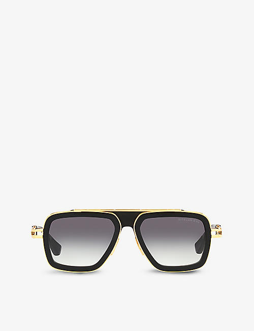 DITA: D4000397 LXN-EVO acetate square sunglasses