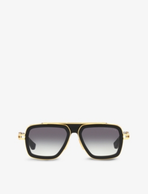 Dita D4000397 Lxn-evo Acetate Square Sunglasses In Black