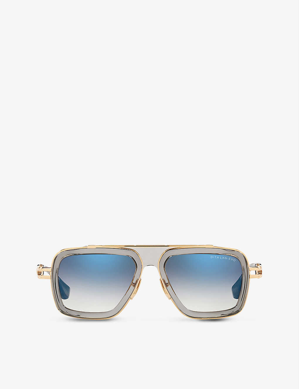 Dita D4000397 Lxn-evo Acetate Square Sunglasses In Grey
