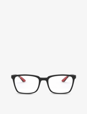 RAY-BAN: RX8906 nylon rectangle-frame glasses