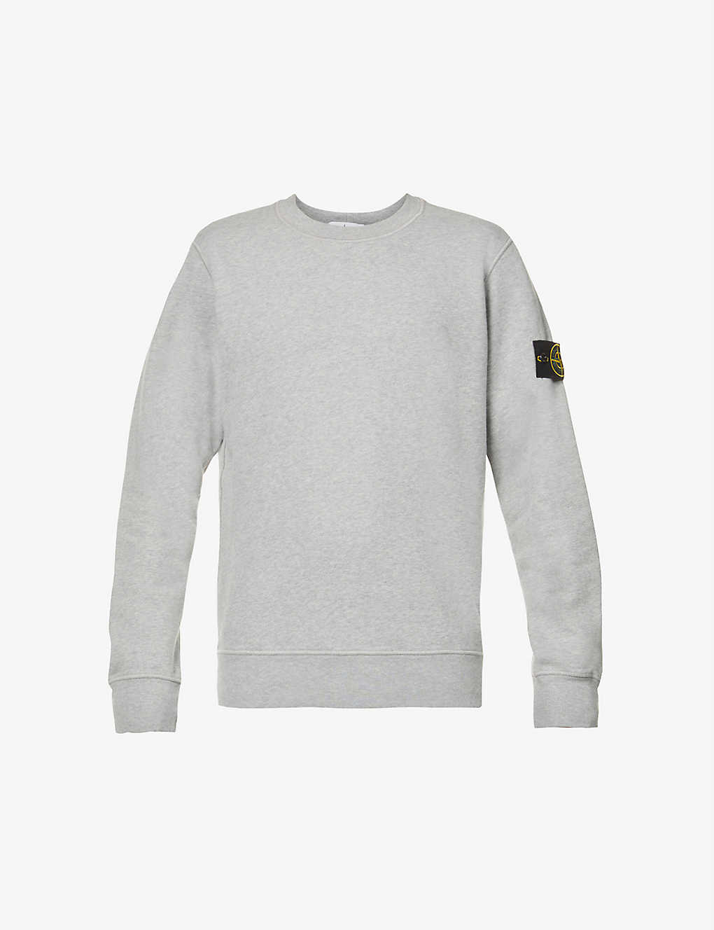 Brand-patch crewneck cotton-jersey sweatshirt(9284912)
